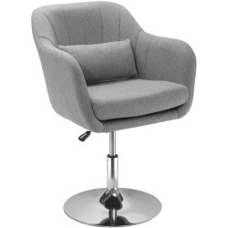 Кресло Homcom 833-757 (Grey/Silver) Thumb