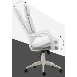 Офисное кресло Homcom 921-071 (Grey/White) Thumb