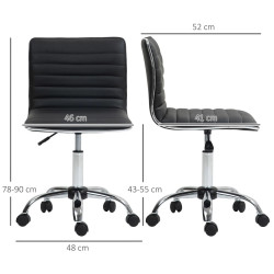 Офисное кресло Homcom 921-075V00BK (Black) Thumb