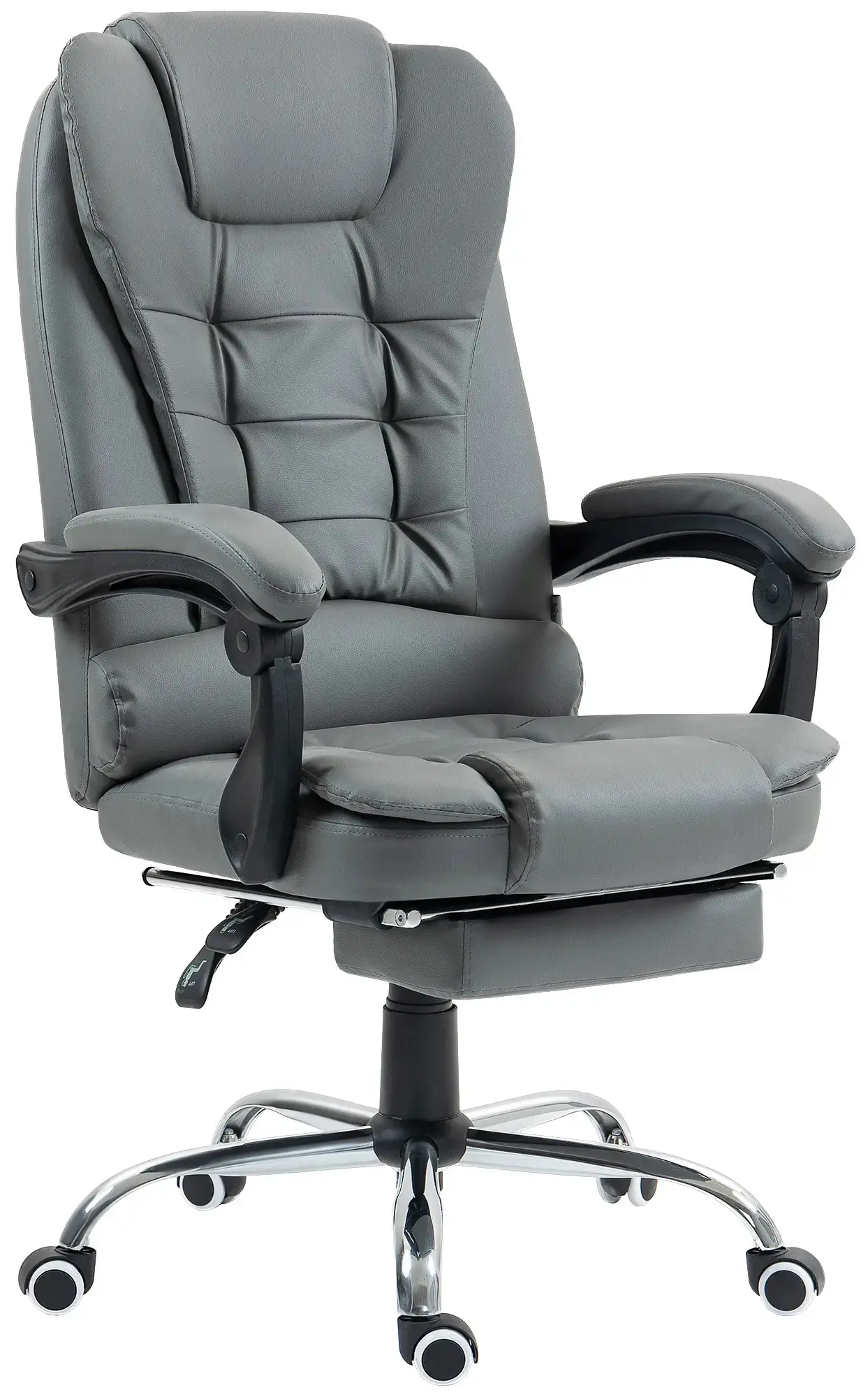 Fotoliu de birou Homcom 921-083V01GY (Grey) - 3