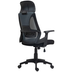 Fotoliu de birou Homcom 921-729V80BK (Black) Thumb