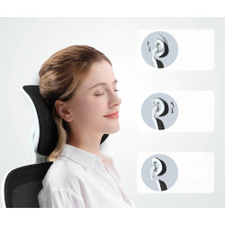 Офисное кресло Homcom 921-743V00BK (Black) Thumb