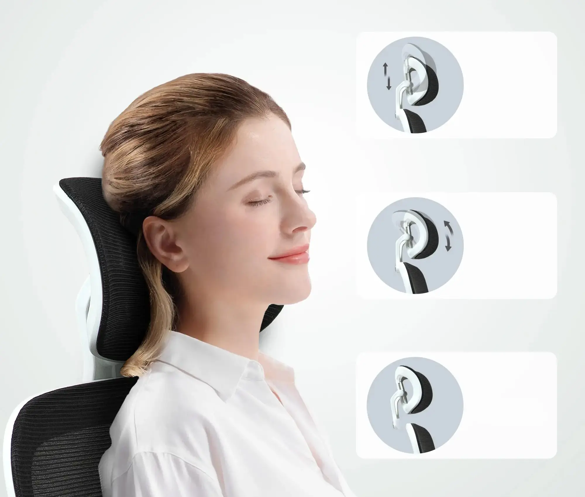 Офисное кресло Homcom 921-743V00BK (Black) - 6