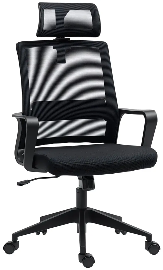 Fotoliu de birou Homcom 921-798V00BK (Black)