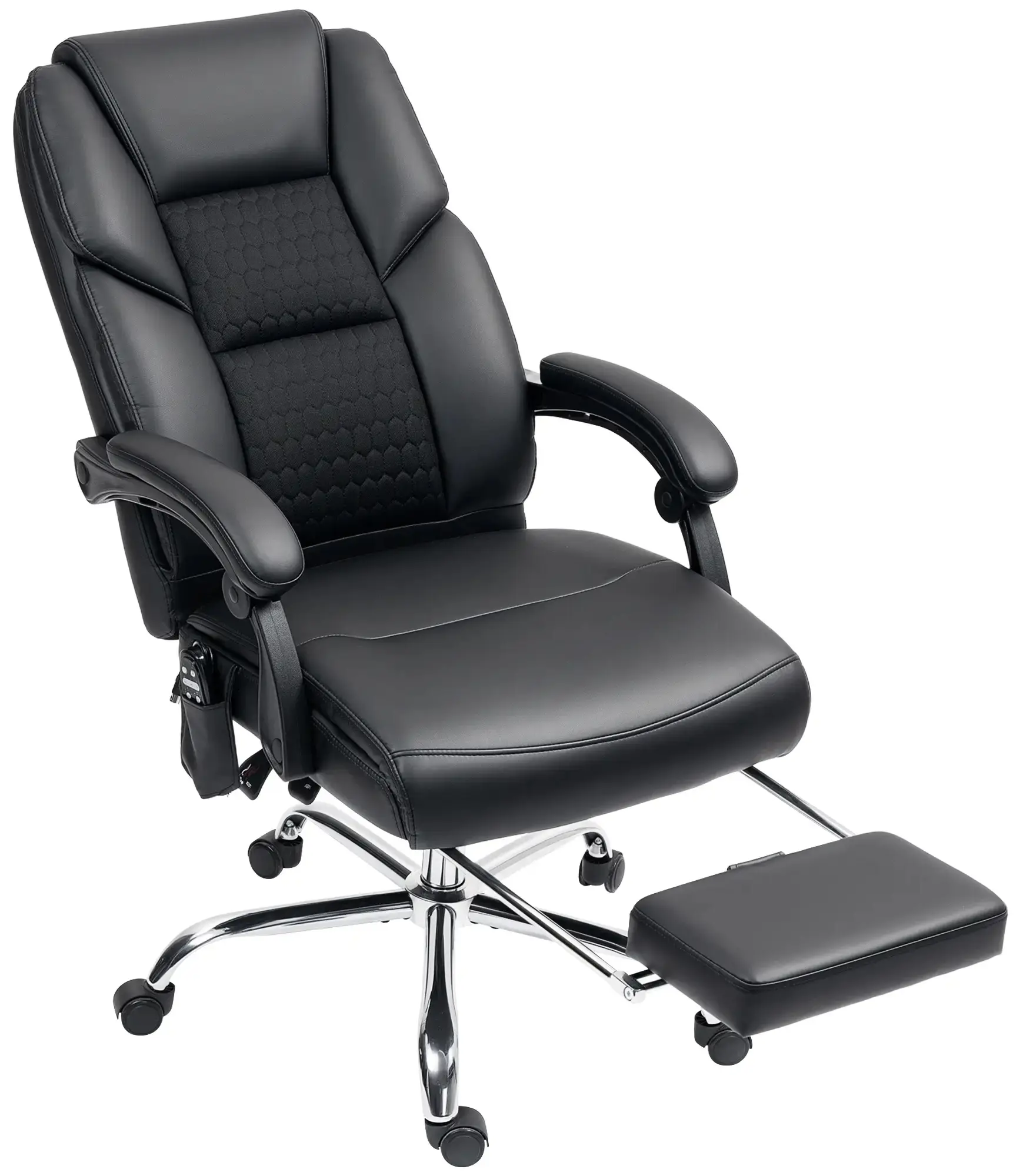 Fotoliu de birou Homcom 921-801V90BK (Black) - 2