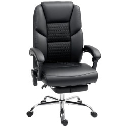 Fotoliu de birou Homcom 921-801V90BK (Black)