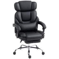 Fotoliu de birou Homcom 921-859V00BK (Black)