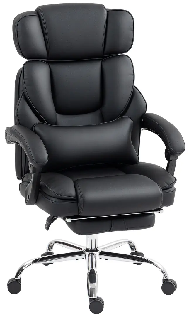 Fotoliu de birou Homcom 921-859V00BK (Black)