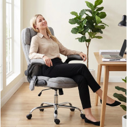 Офисное кресло Homcom 921-861V90GY (Grey) Thumb