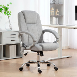 Fotoliu de birou Homcom 921-872V90GY (Grey)