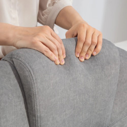 Fotoliu de birou Homcom 921-872V90GY (Grey) Thumb