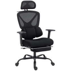 Офисное кресло Homcom 921-902V00BK (Black) Thumb