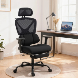 Офисное кресло Homcom 921-902V00BK (Black) Thumb