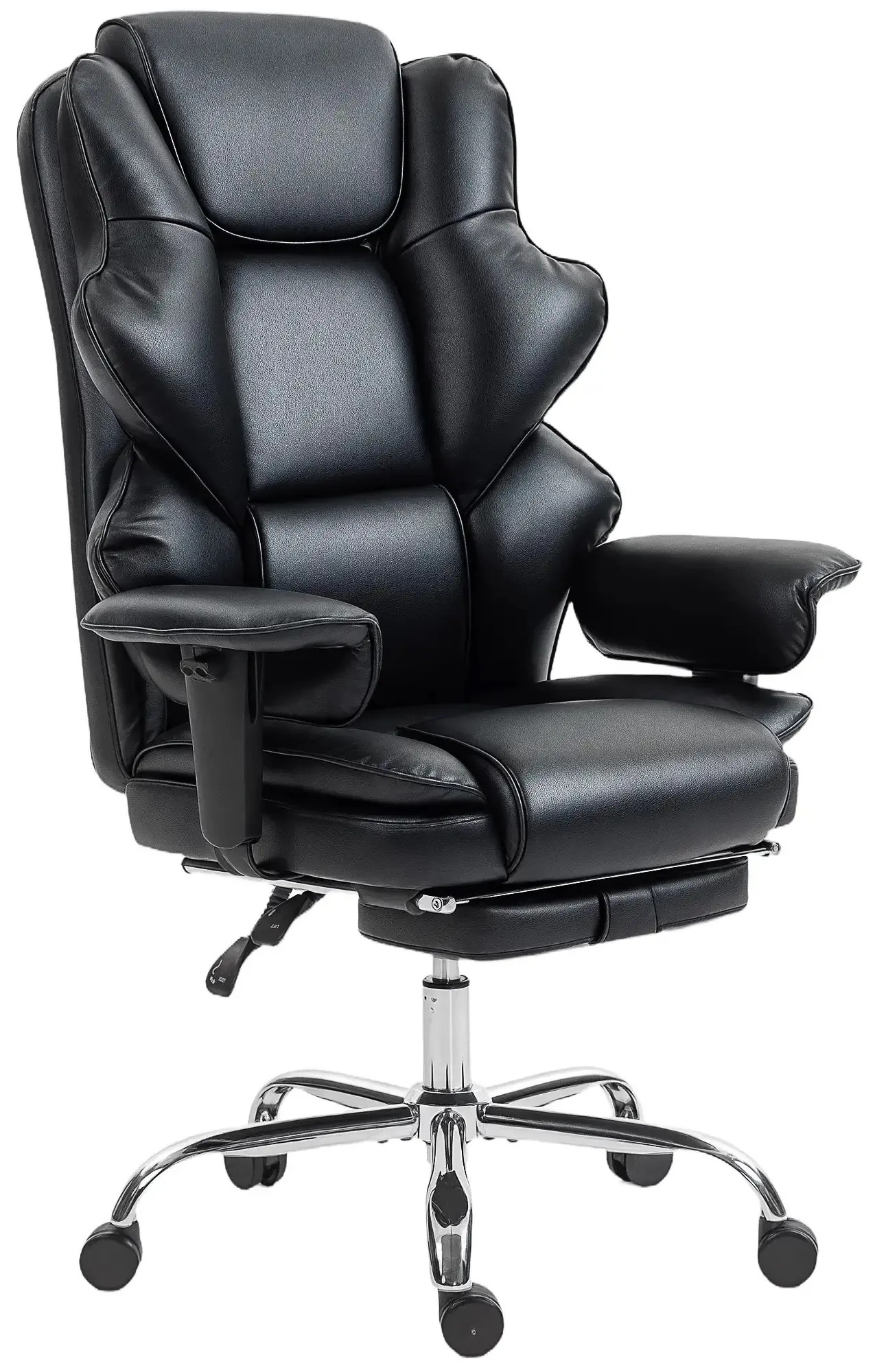 Fotoliu de birou Homcom 921-904V00BK (Black) - 3