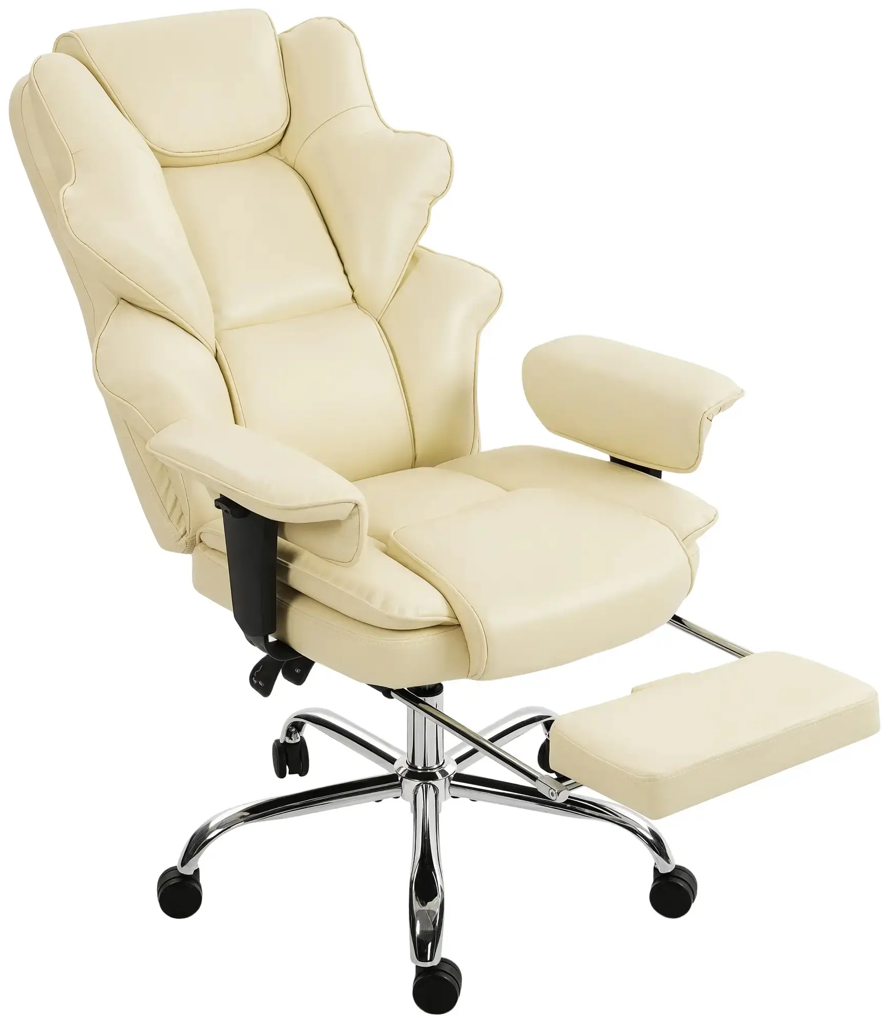 Fotoliu de birou Homcom 921-904V00CW (Cream) - 3