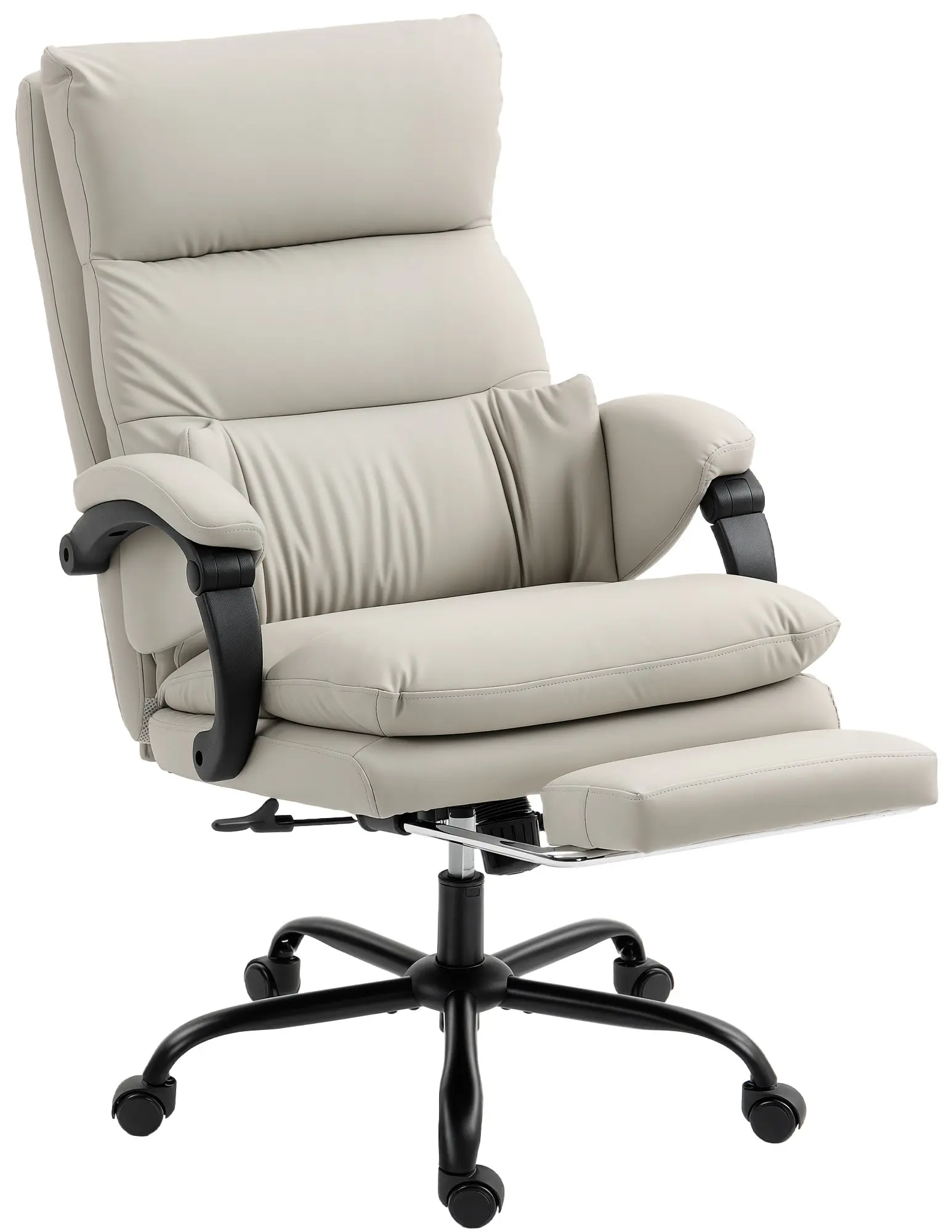 Офисное кресло Homcom 921-913V90LG (Light Grey) - 2