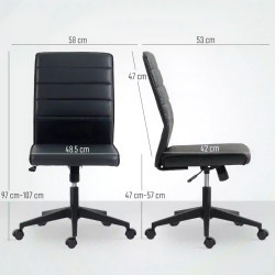 Офисное кресло Homcom 921-915V00BK (Black) Thumb