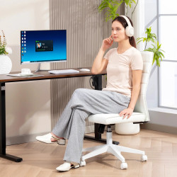 Офисное кресло Homcom 921-915V00WT (White) Thumb