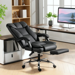 Fotoliu de birou Homcom 921-933V00BK (Black)