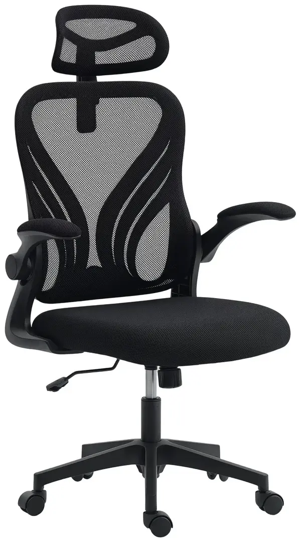 Fotoliu de birou Homcom 921-940V00BK (Black)