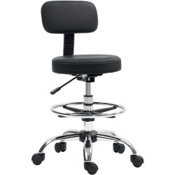 Taburet Homcom 921-822V00BK (Black/Silver) Thumb