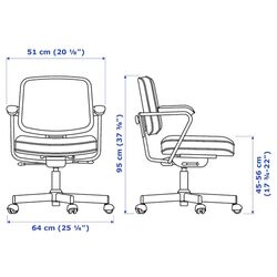 Кресло Ikea Alefjall/Grann (Золотисто-коричневый) Thumb