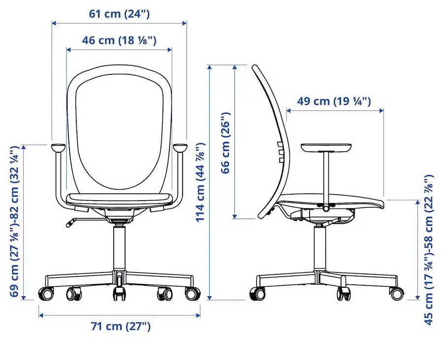 Fotoliu Ikea Flintan (Bej)