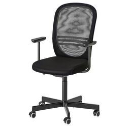 Fotoliu Ikea Flintan (Negru)