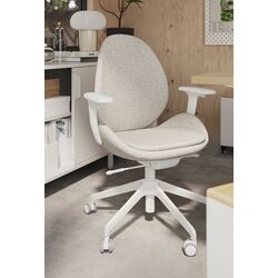 Fotoliu Ikea Hattefjall (Gunnared Bej/Alb)