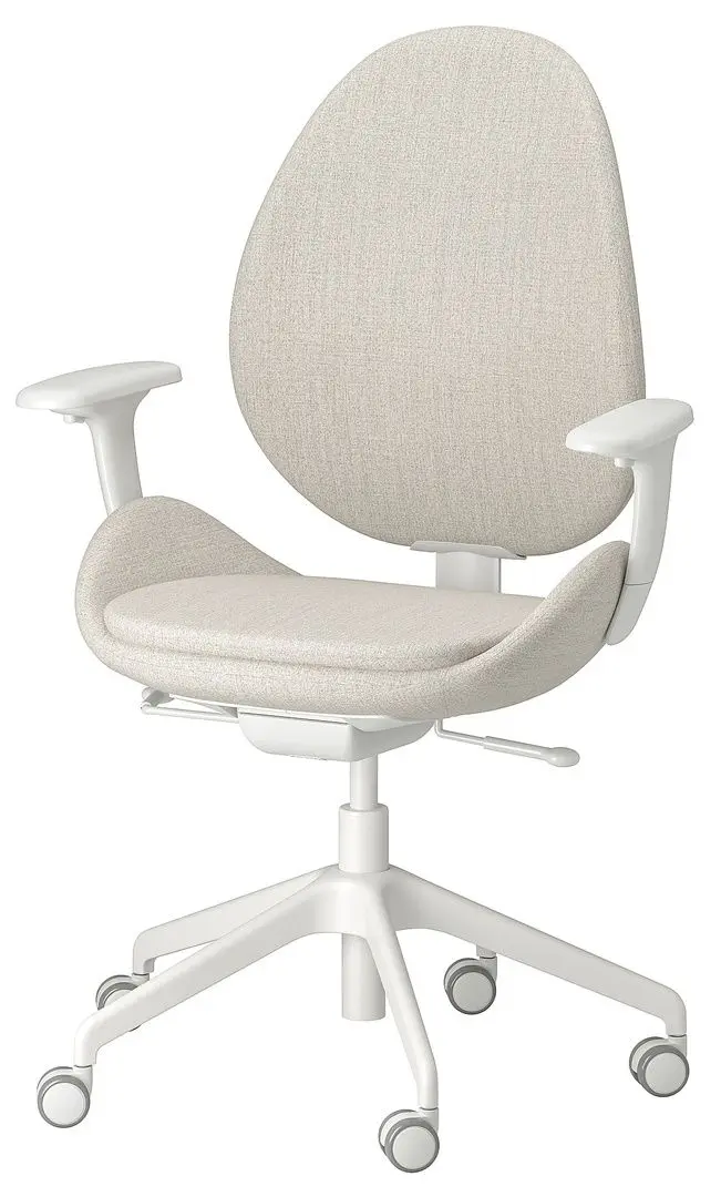 Fotoliu Ikea Hattefjall (Gunnared Bej/Alb)