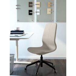 Fotoliu Ikea Langfjall (Gunnared Bej/Negru) Thumb