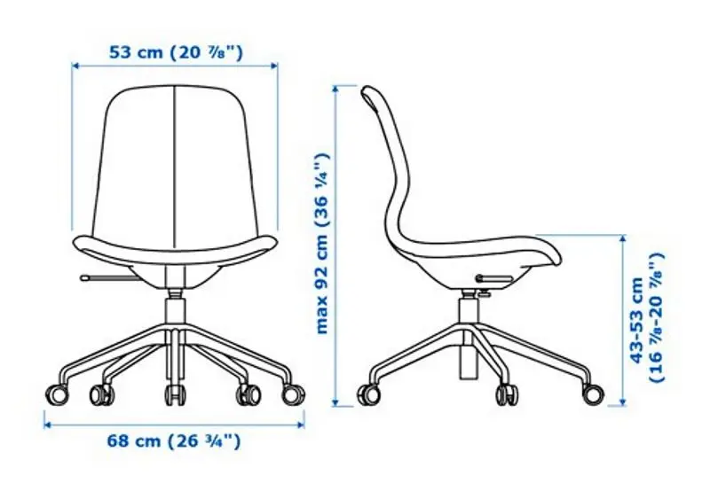 Fotoliu Ikea Langfjall (Gunnared Verde-Gri/Alb)