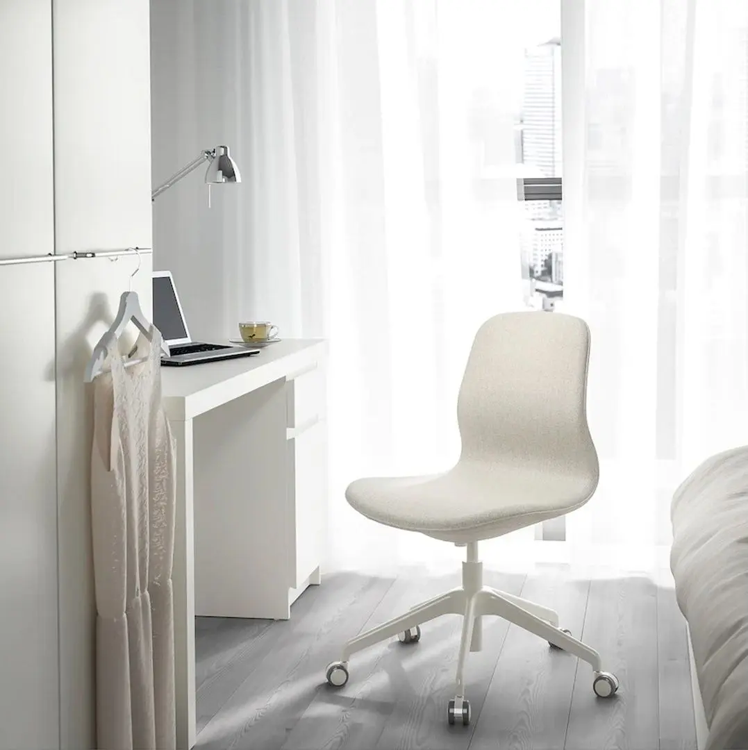 Fotoliu Ikea Langfjall/Gunnared (Bej/Alb)