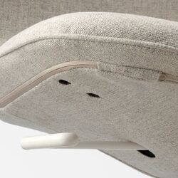 Fotoliu Ikea Langfjall/Gunnared (Bej/Alb) Thumb