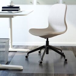 Fotoliu Ikea Langfjall rotativ (Gunnared Bej/Negru) Thumb