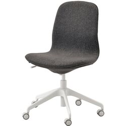 Fotoliu Ikea Langfjall rotativ (Gunnared Gri Inchis/Alb)