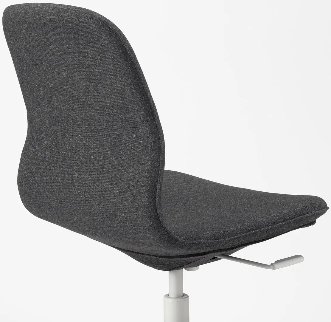 Fotoliu Ikea Langfjall rotativ (Gunnared Gri Inchis/Alb)