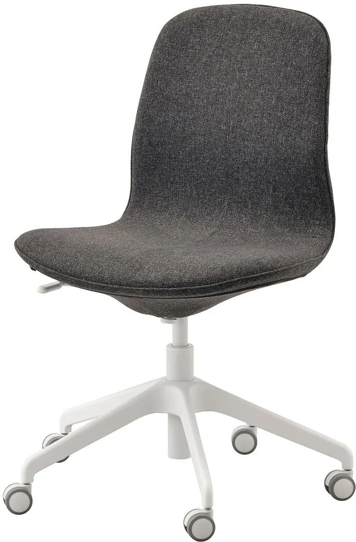 Fotoliu Ikea Langfjall rotativ (Gunnared Gri Inchis/Alb)