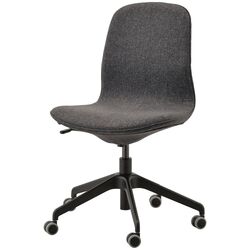 Fotoliu Ikea Langfjall rotativ (Gunnared Gri Inchis/Negru)