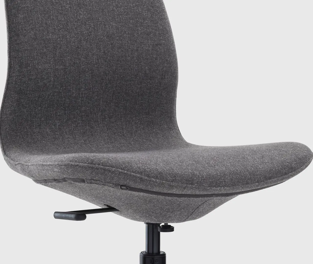 Fotoliu Ikea Langfjall rotativ (Gunnared Gri Inchis/Negru)