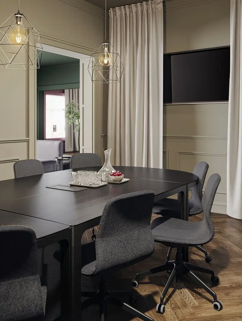 Fotoliu Ikea Langfjall rotativ (Gunnared Gri Inchis/Negru)