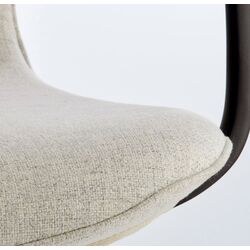 Fotoliu Ikea Langfjall rotativ cu brate (Gunnared Bej/Negru) Thumb