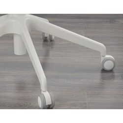 Fotoliu Ikea Langfjall rotativ cu brate (Gri inchis/Alb) Thumb