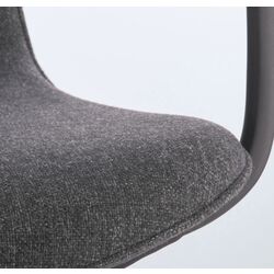 Fotoliu Ikea Langfjall rotativ/cu brate (Gunnared Gri Inchis/Negru) Thumb