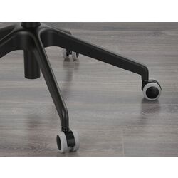 Fotoliu Ikea Langfjall rotativ/cu brate (Gunnared Gri Inchis/Negru) Thumb