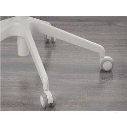 Fotoliu Ikea Langfjall rotativ cu brate/spatar inalt (Gunnared Bej/Alb) Thumb