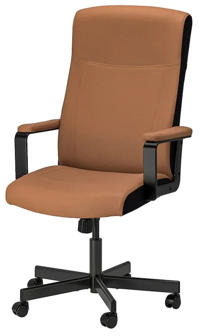 Кресло Ikea Millberget (Мурум Коричнево-золотой)