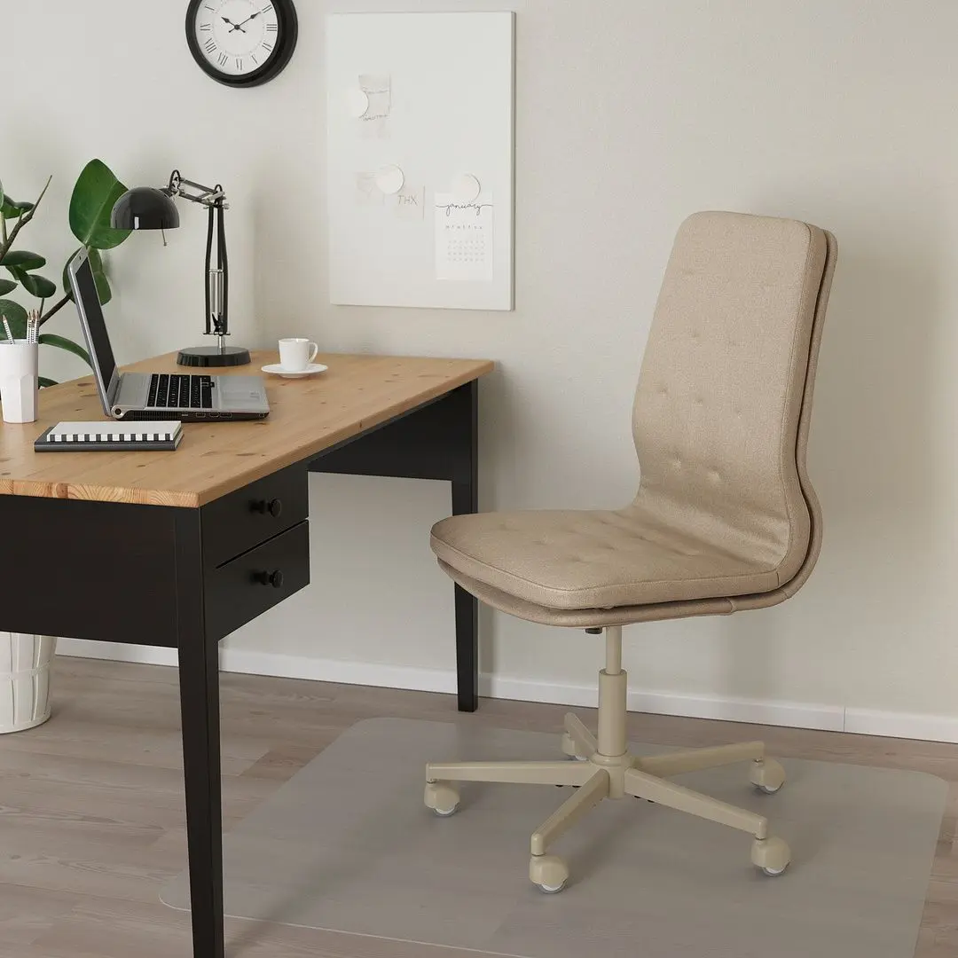 Fotoliu Ikea Mullfjallet cu rotile (Naggen Bej)