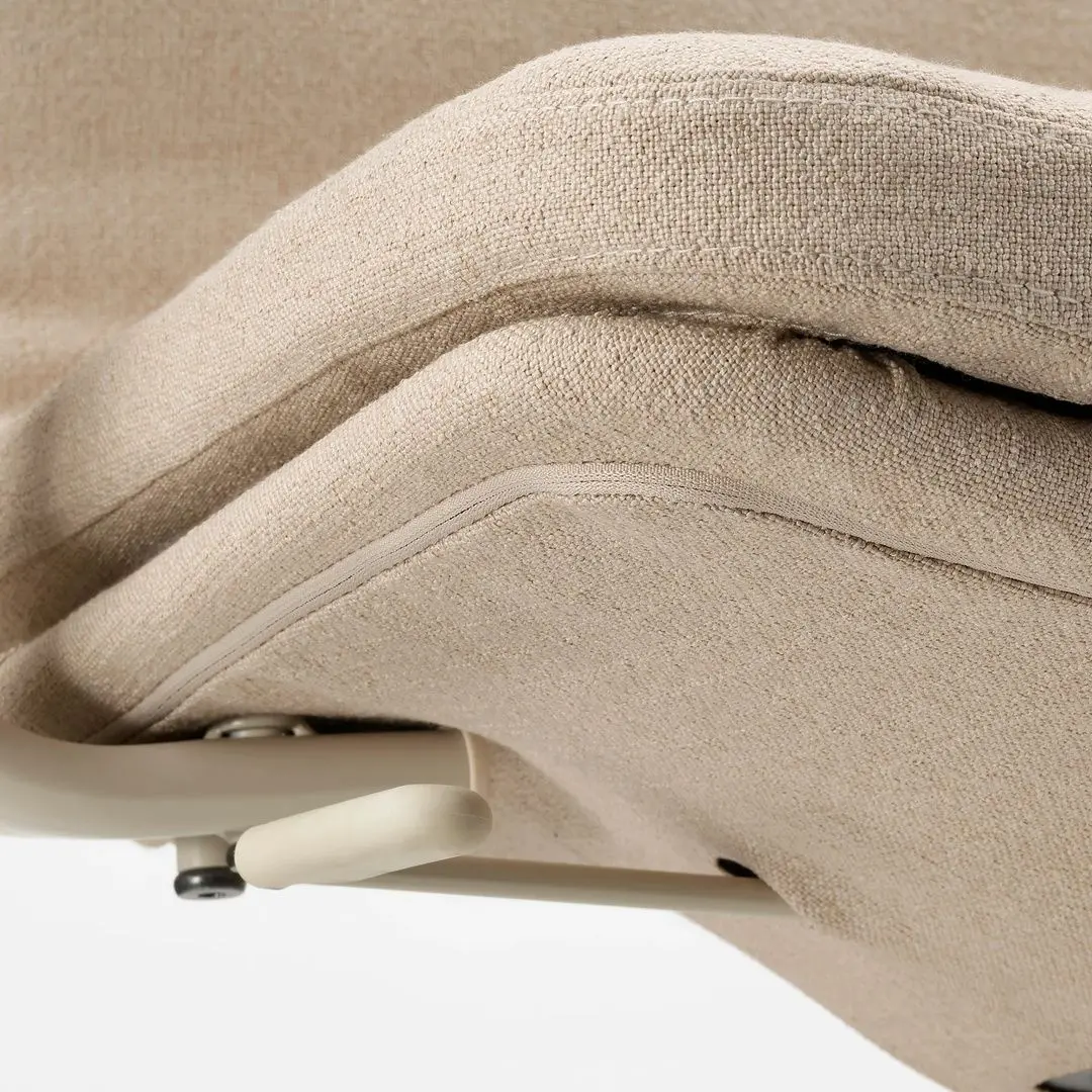 Fotoliu Ikea Mullfjallet cu rotile/cotiere (Naggen Bej)