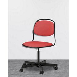 Fotoliu Ikea Orfjall (Negru/Vissle Roşu)